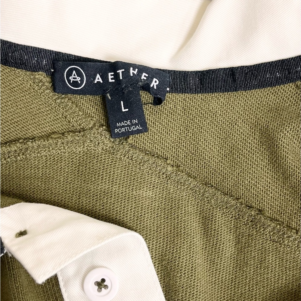 Men's Aether Olive Polo Shirt